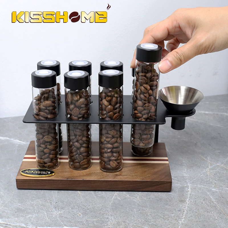 Coffee Tea Beans - AliKisscafe Coffee Beans Storage Container Display