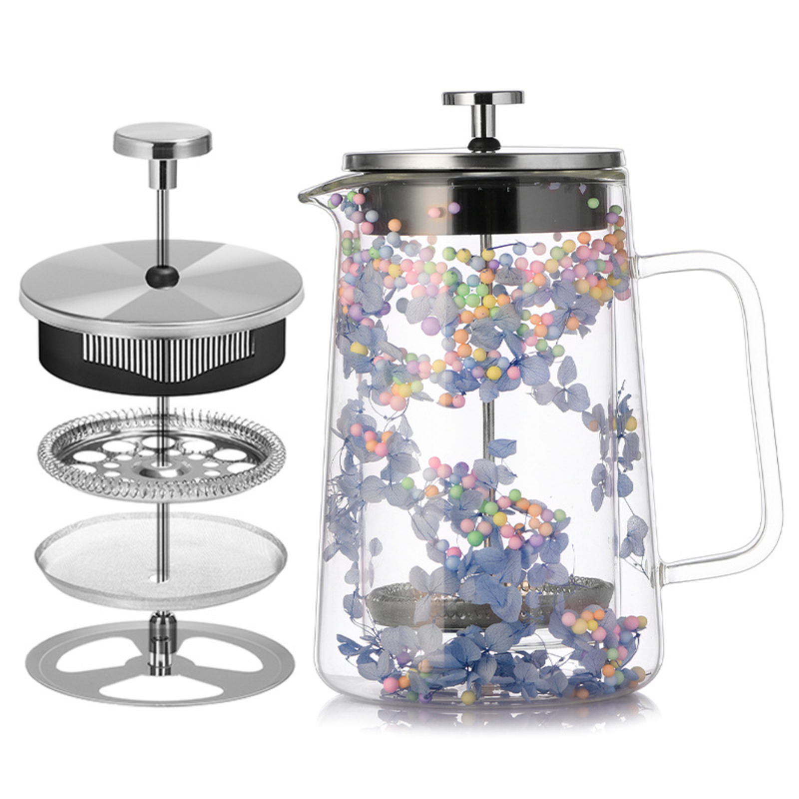 Dried Flower Double Glass Pres – обзор и цена French Press Glass