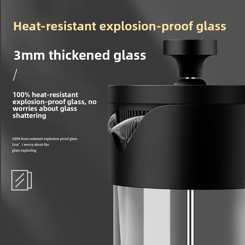 Thickened High Borosilicate Gl – обзор и цена French Press Glass