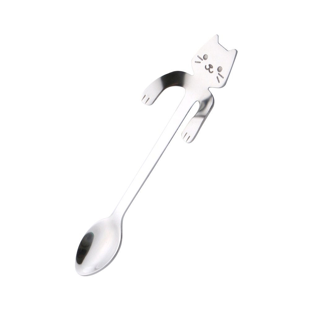 Hanging Cartoon Cat Spoon 304  – обзор и цена Tea Coffee Utensils