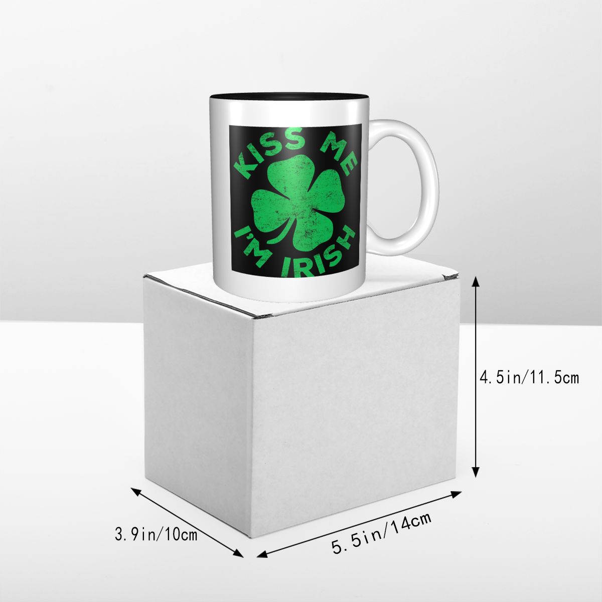 Kiss Me I'm Irish Mug Funny Ce – обзор и цена Coffee Tea With Me