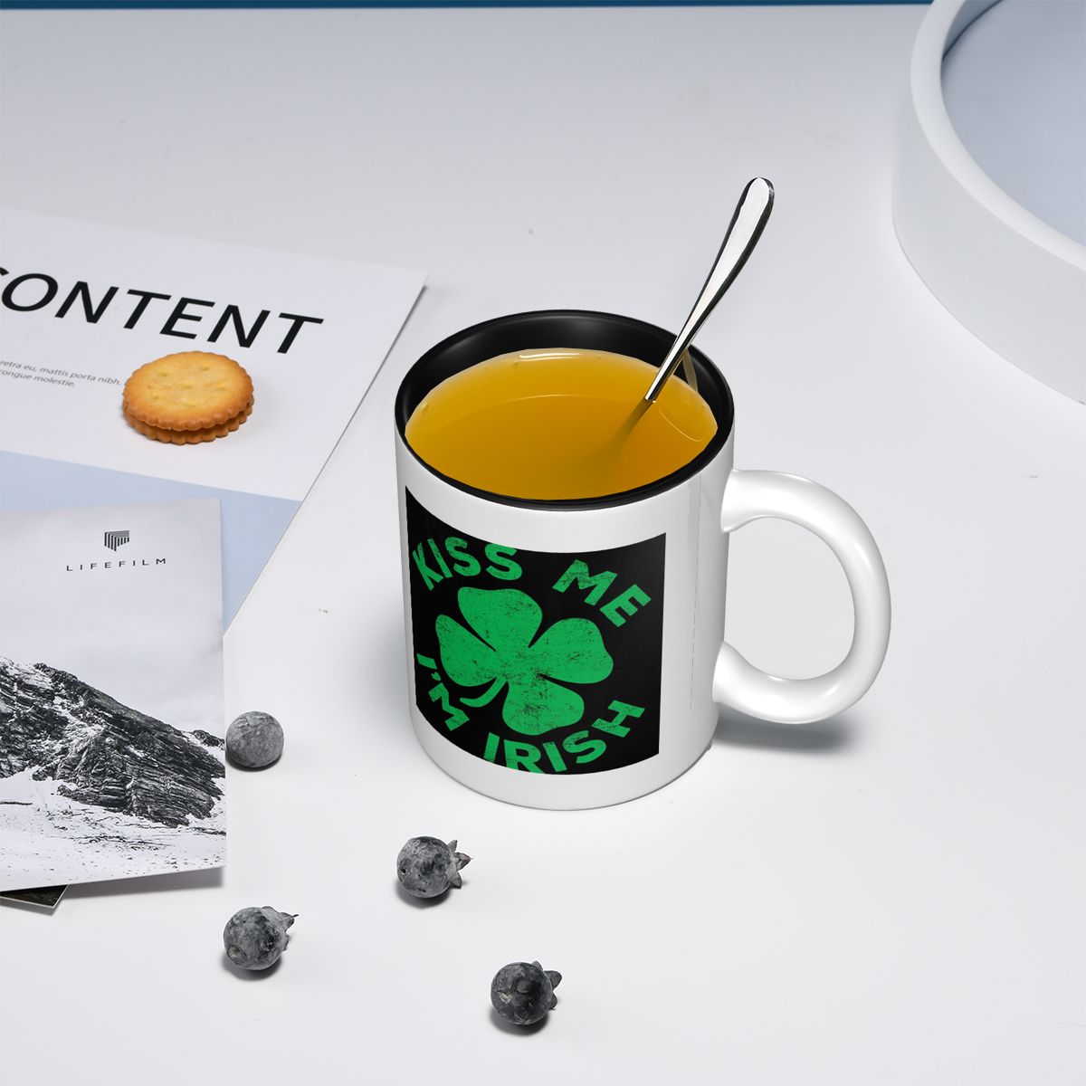 Kiss Me I'm Irish Mug Funny Ce – обзор и цена Coffee Tea With Me