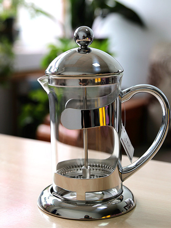 Stainless Steel Glass Tea Pot  – обзор и цена French Press Glass