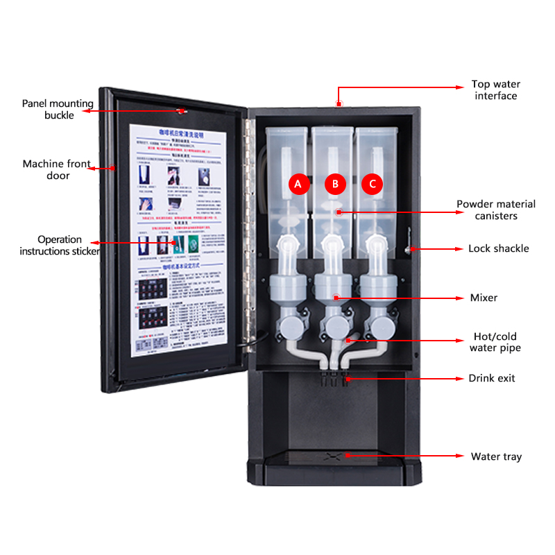 30SCW-8 Hot Ice Instant Coffee – обзор и цена Coffee Tea Machine