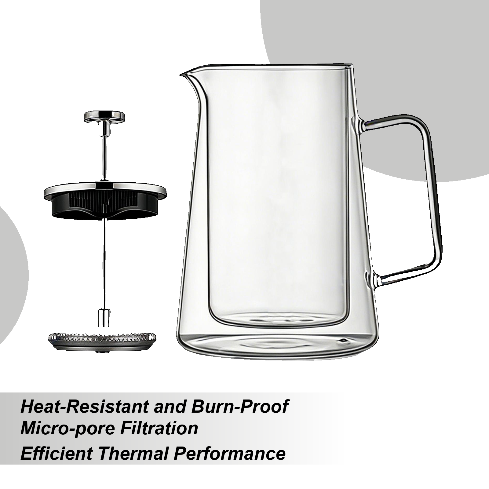 Coffee Presses Glass Stainless – обзор и цена French Press Glass