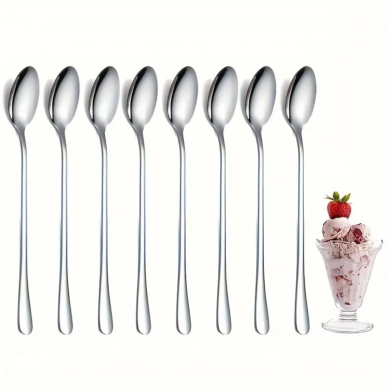 Stainless Steel 1/10pcs Long H – обзор и цена Tea Coffee Utensils