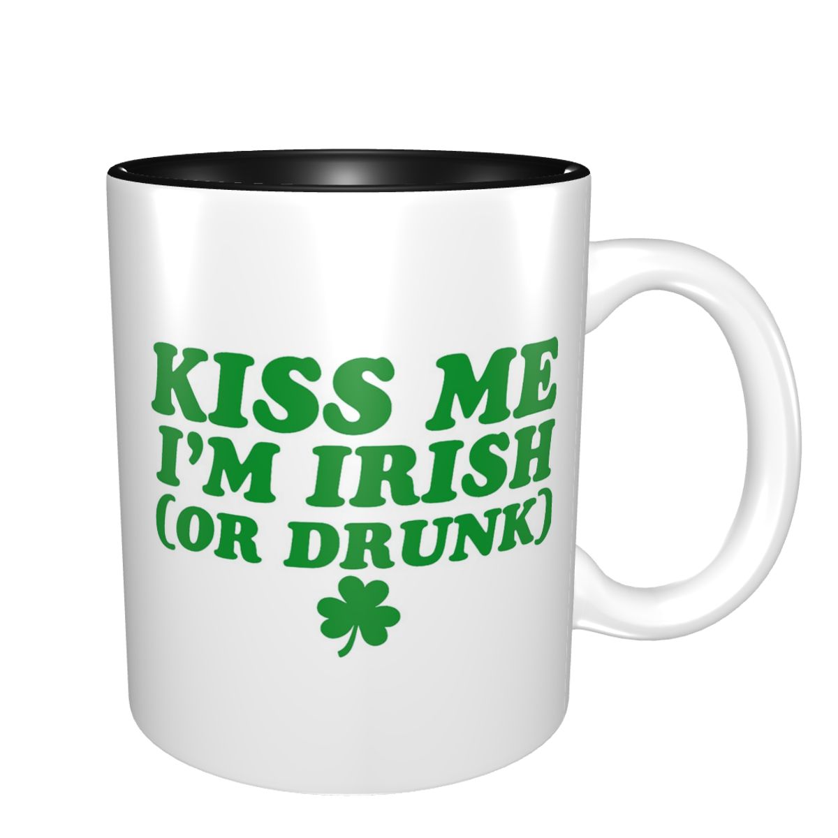 Kiss Me I'm Irish Mug Funny Ce – обзор и цена Coffee Tea With Me