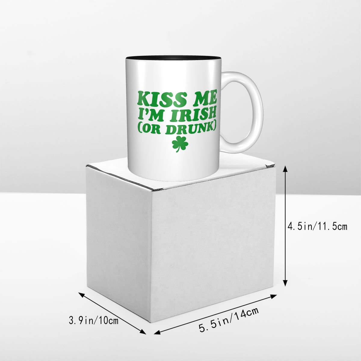 Kiss Me I'm Irish Mug Funny Ce – обзор и цена Coffee Tea With Me