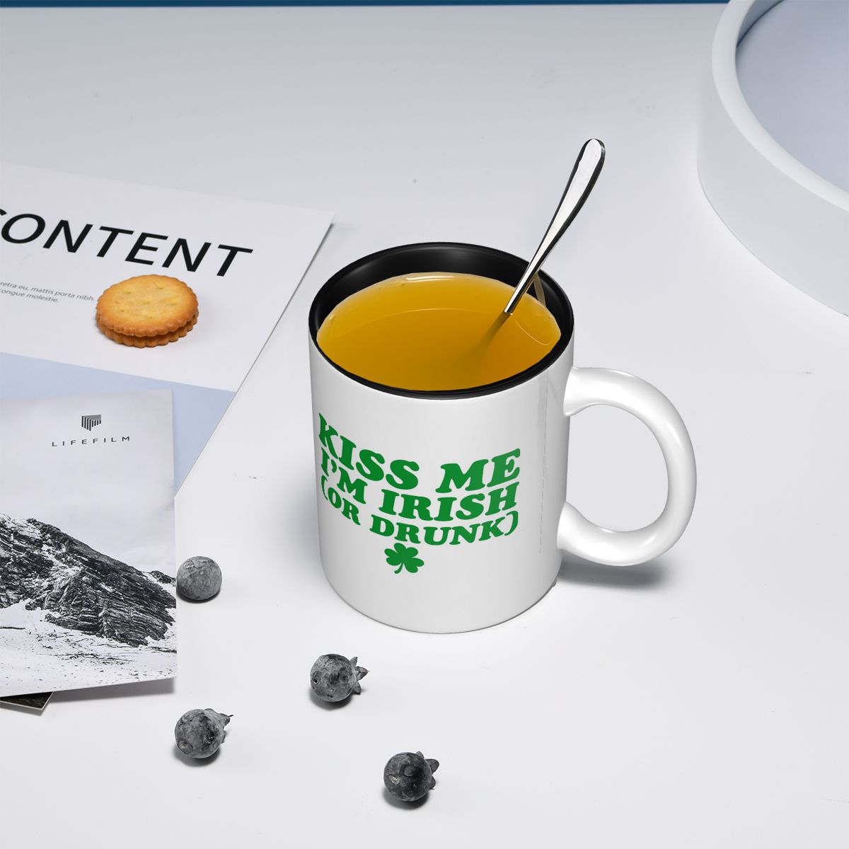 Kiss Me I'm Irish Mug Funny Ce – обзор и цена Coffee Tea With Me