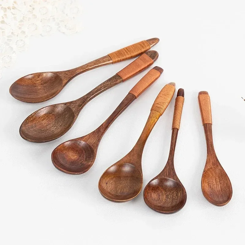 Spoon Wooden Spoons for Cookin – обзор и цена Tea Coffee Utensils