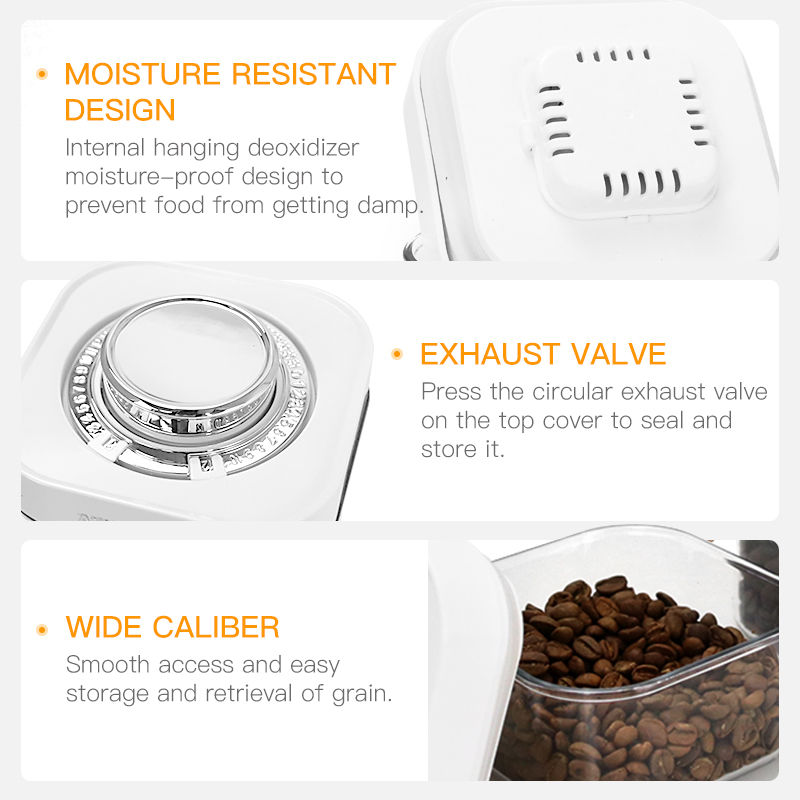 AliKisscafe Coffee Bean Storag – обзор и цена Coffee Tea Machine