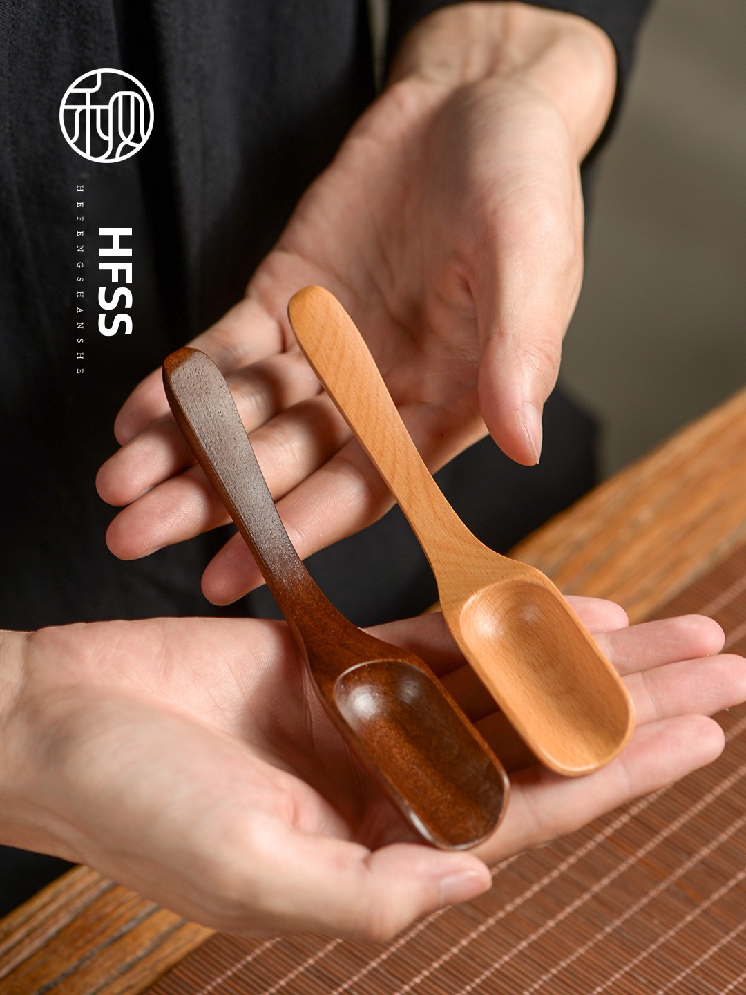 Walnut Wood Tea Spoon Tea Cere – обзор и цена Tea Coffee Utensils