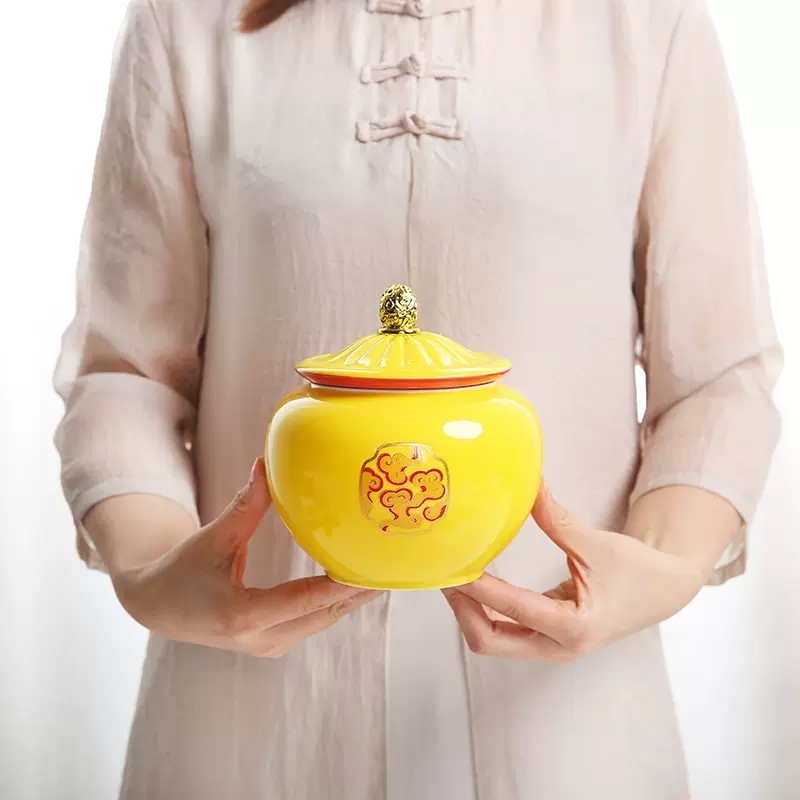 Chinese-style Yellow Ceramic P – обзор и цена Coffee Tea In Chinese