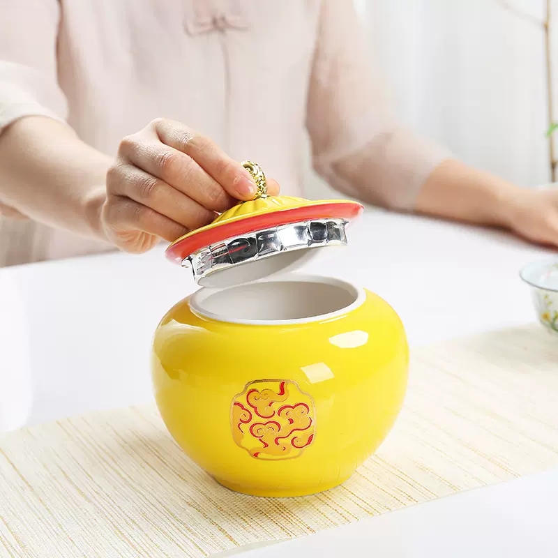 Chinese-style Yellow Ceramic P – обзор и цена Coffee Tea In Chinese