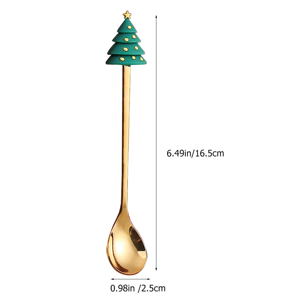 1Set Stainless Steel Christmas – обзор и цена Tea Coffee Utensils