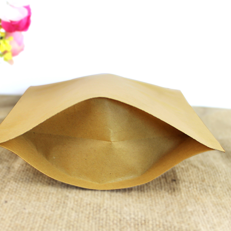 100PCS Stand-up Kraft Paper Fo – обзор и цена Coffee Tea In Chinese