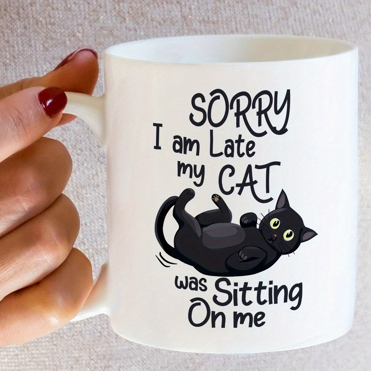 1 Funny Cat Shaped Ceramic Mug – обзор и цена Coffee Tea With Me