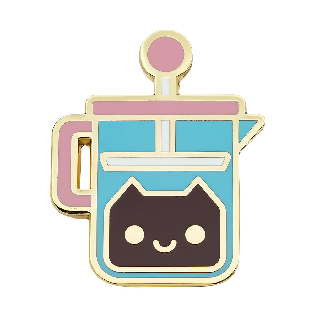 French Press Coffee Cat Brooch – обзор и цена French Press Glass