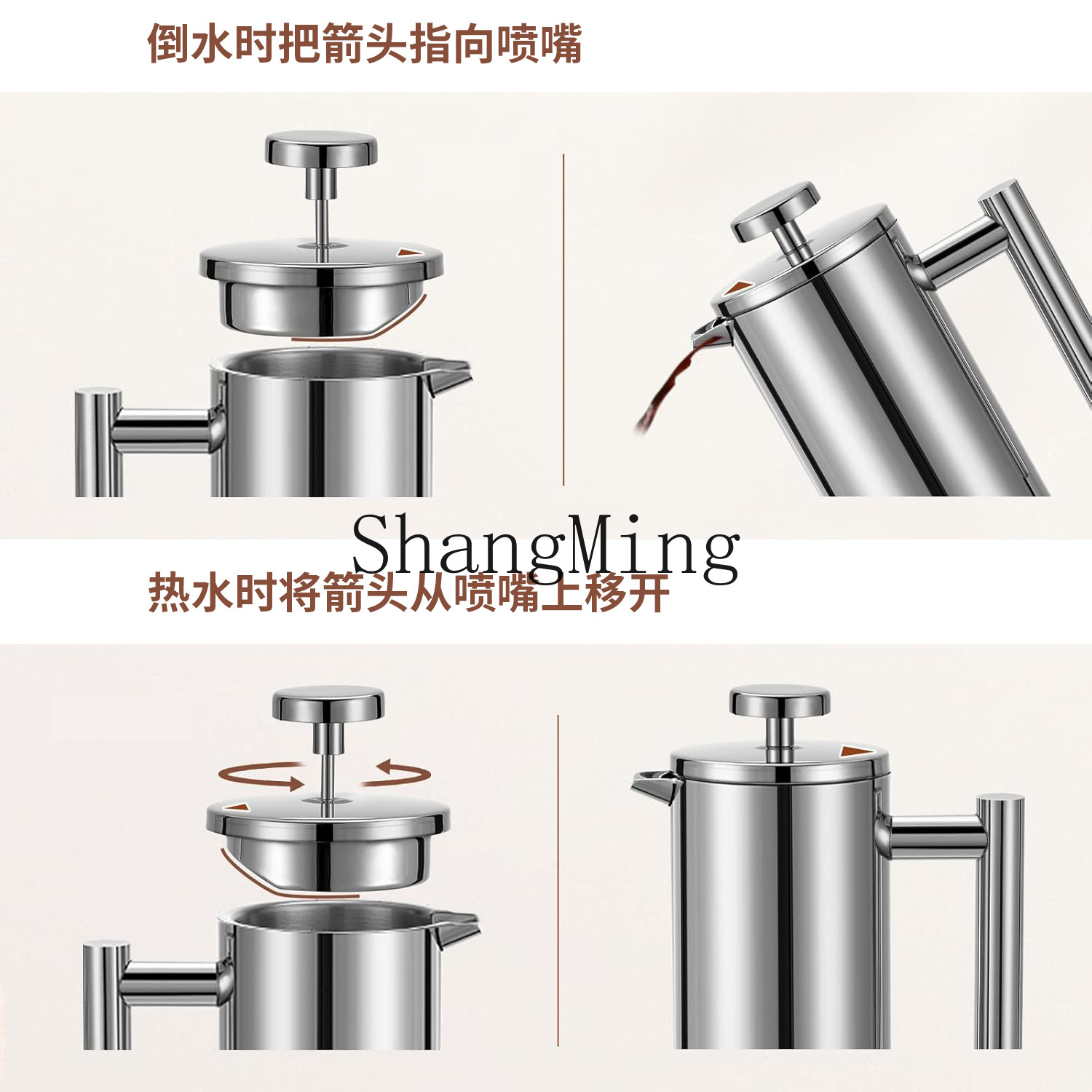 DSA stainless steel French pre – обзор и цена Tea Coffee Utensils
