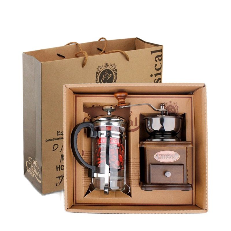 Coffee Pot Coffee Grinder Set  – обзор и цена French Press Glass