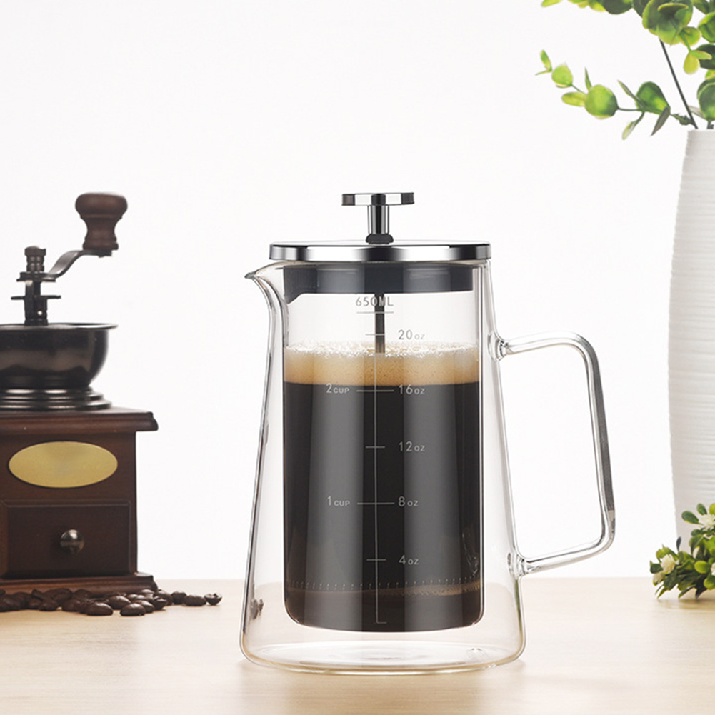 Double Layers French Press Pot – обзор и цена French Press Glass