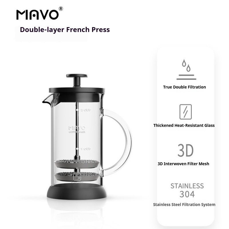MAVO French Press Coffee Maker – обзор и цена French Press Glass