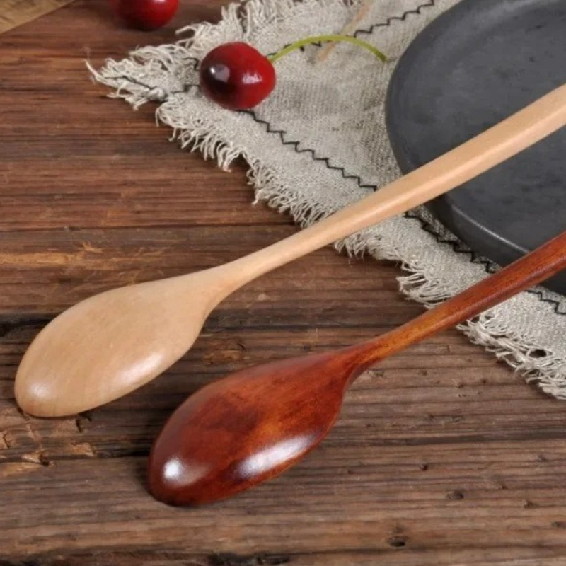 1/2Pc Wooden Spoon Tableware K – обзор и цена Tea Coffee Utensils