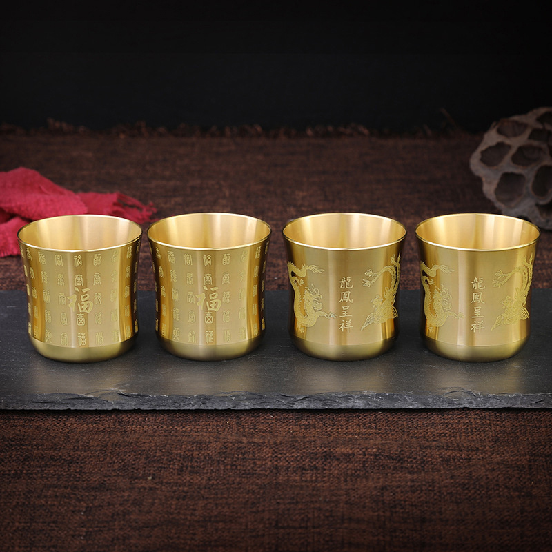 Antique Brass Tea Cup Mug Home – обзор и цена Coffee Tea In Chinese