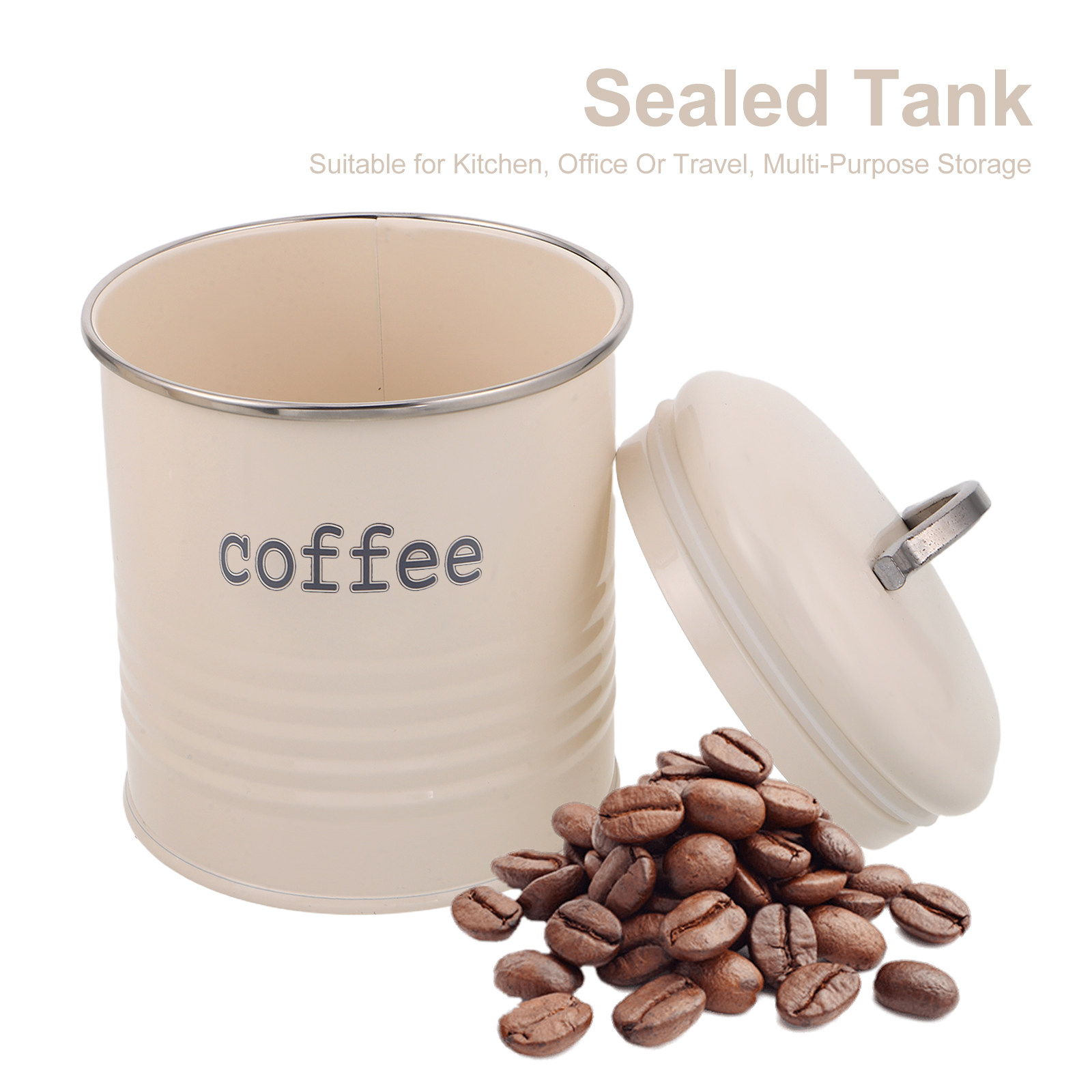 3Pcs Sealed Coffee Bean Contai – обзор и цена Coffee Tea Beans